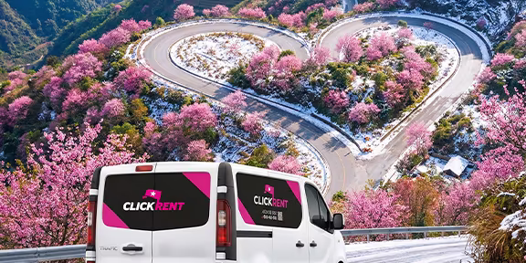 Ofertas de alquiler de furgonetas por San Valentín con Clickrent